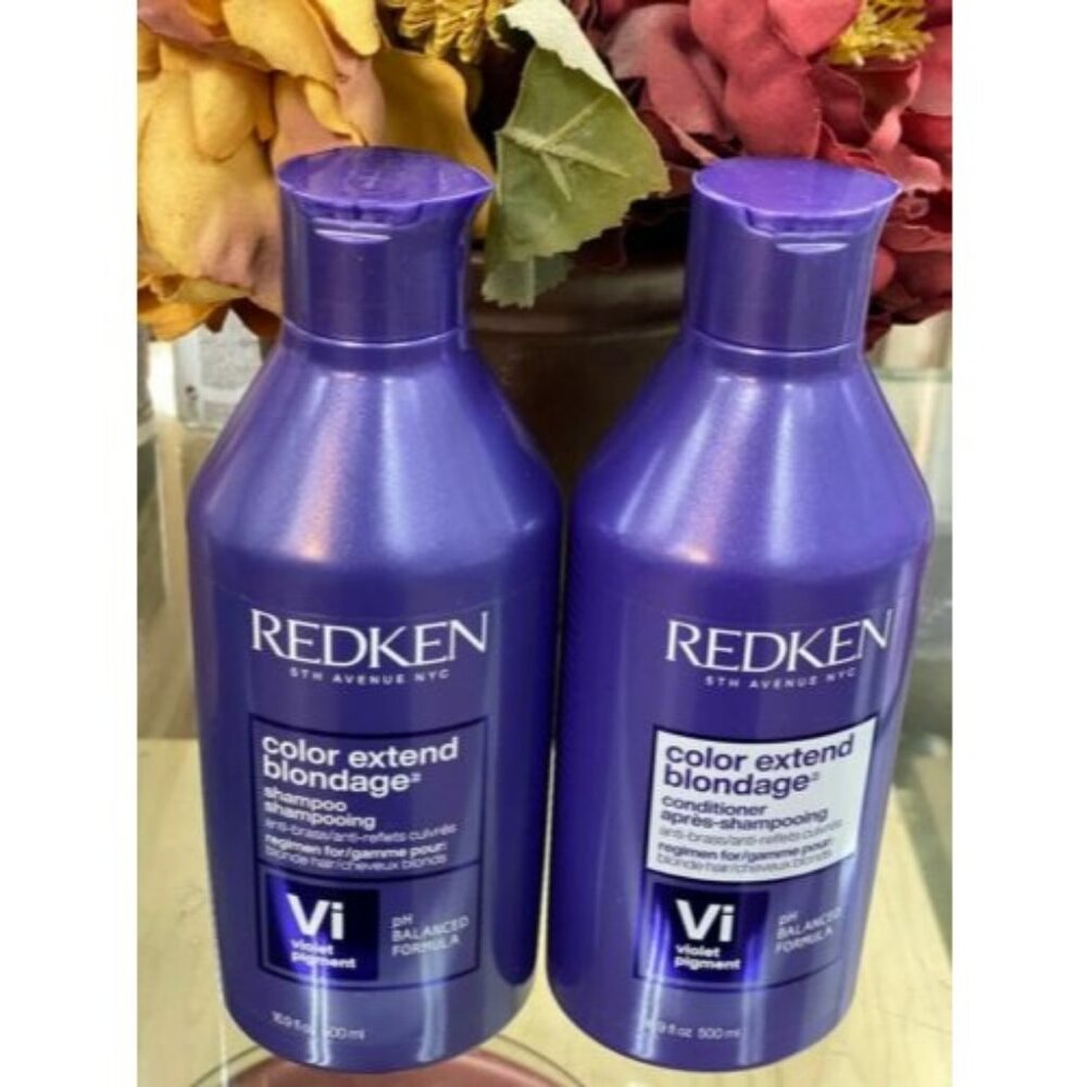Redken Blondage Shampoo & Conditioner 16.9 oz Duo (bonus size)
